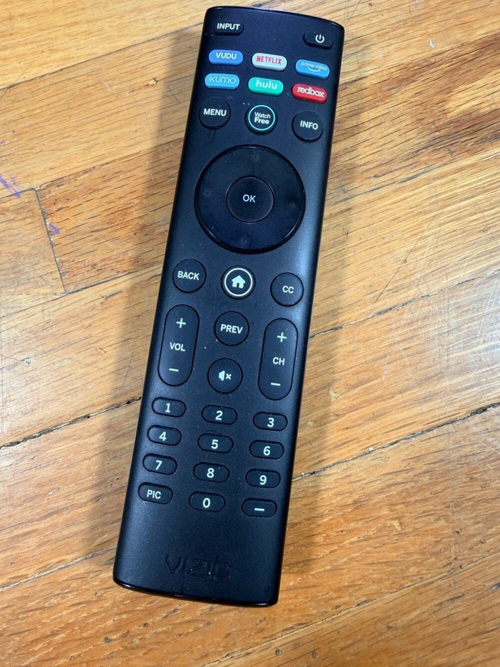VIZIO SmartCast TV Remote Black Netflix Hulu Prime Video Tested